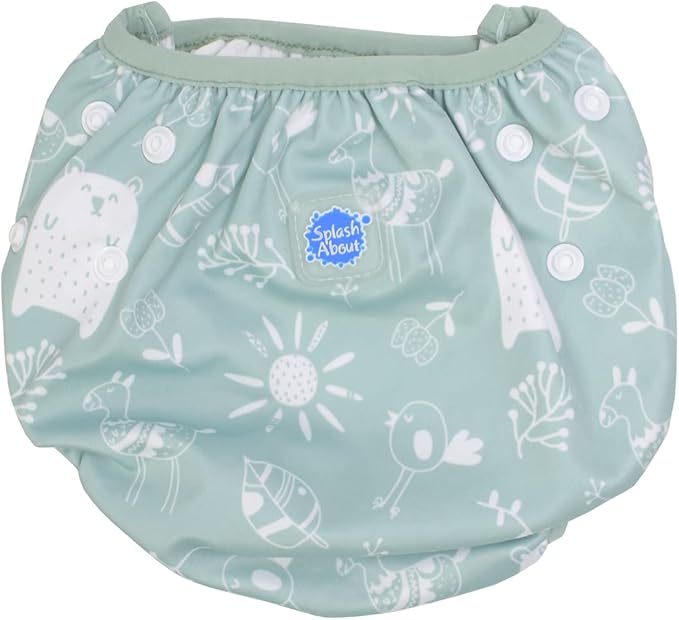 Size Adjustable Under Nappy - Sunny Bear