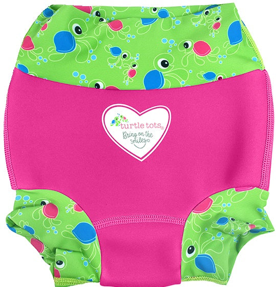 Turtle Tots NeoNappy - Pink, Blue and Green