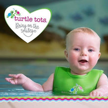 Load image into Gallery viewer, Turtle Tots Swim Wrap - Blue, Pink and Green
